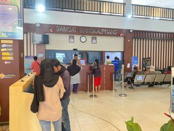 Realisasi Pemutihan di Samsat Pangkalpinang Capai Rp1,4 Miliar