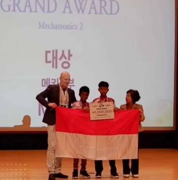 Pelajar Raih Grand Award IMSCC Lewat Proyek BabelRover
