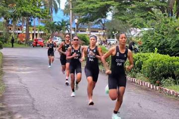 Pemkab Bangka Memberikan Dukungan Pusat Latihan Pelatnas Triathlon