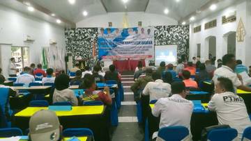 Pemkab Bangka Harap Rakerkab KONI Hasilkan Program Visioner