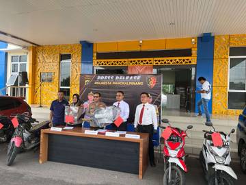 ( kapolres & ...? )Polresta Pangkalpinang Imbau Warga Tingkatkan Kewaspadaan Cegah Curanmor