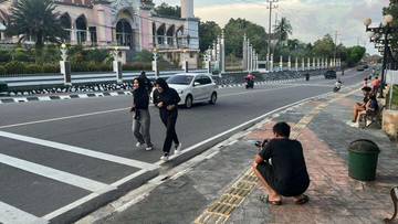 Sport Photography Ramaikan Jogging Warga Sungailiat