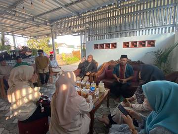 Warga Gelar Ramah Tamah Sambut Tamu di Keretak