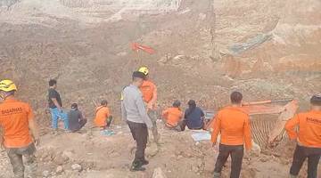 Timgab Basarnas Lanjutkan Pencarian Korban Laka Tambang Pemali 