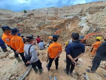 Pencarian Korban Laka Tambang Pemali Masih Nihil