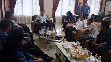 KONI Bangka Audiensi dengan Bupati Sesuaikan Waktu Pelantikan