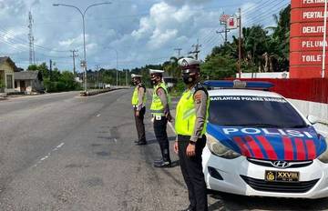 Satlantas Polres Bangka Siagakan Personel di Ramadan Fair