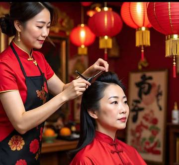 Gunting Rambut Sebelum Imlek, Simbol Buang Sial 
