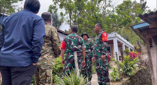 TMMD Resmi Ditutup, Danrem 042/Gapu Tinjau Sumur Bor