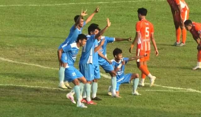 PS Merangin Pesta Gol, Tundukkan PS Tebo