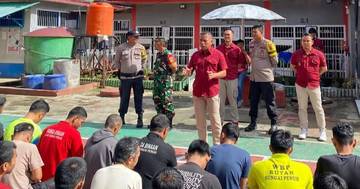Rutan Kelas II B Sungai Penuh Dominan Tahanan Kasus Narkotika