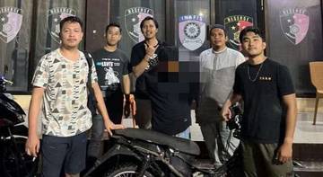 Polres Merangin Menangkap  Pelaku Penggelapan Sepeda Motor