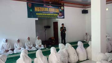 HUT Persit Ke 79, Gelar Peringatan Nuzulul Qur'an dan Doa Bersama