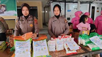 Polres Kerinci Adakan Bazar Ramadan Polri Presisi 2025