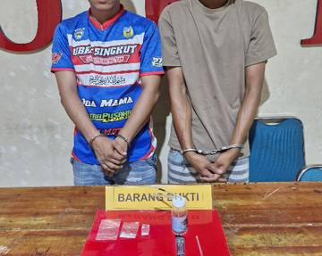 Satres Narkoba Polres Sarolangun Amankan Pelaku Pengedar Sabu