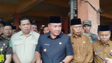 Pemkot Sungai Penuh Sidak Pasar 