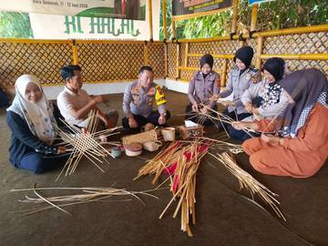 Kunjungan Polres Kerinci Ke Bumdes Buluh Perindu 