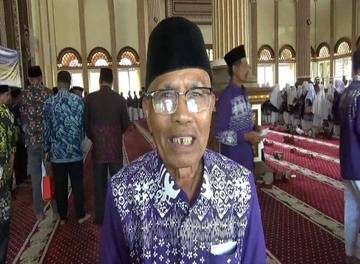 Jamaah Haji Tertua di Kerinci,Berangkat Haji Umur 92 Tahun