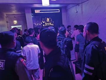 Polres Kerinci Razia Karaoke, Puluhan Miras Disita