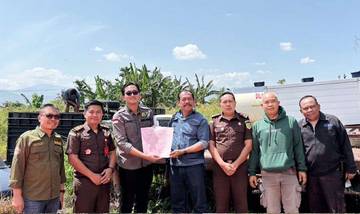 Kejari Sungai Penuh Serahkan Ribuan BBM 
