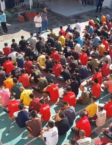 Rutan Sungai Penuh Gelar Sabtu Bersih