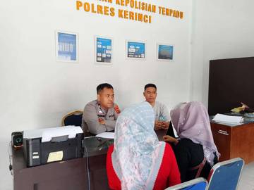 Sekdes Koto Renah Diduga Lecehkan Perempuan Disabilitas, Dilaporkan ke Polres Kerinci