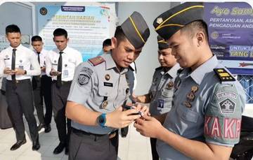 Cegah Judi Online Rutan Sungai Penuh