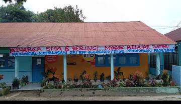 SMA Negeri 6 Kerinci Mogok Belajar Tuntut Kepala Sekolah Dicopot