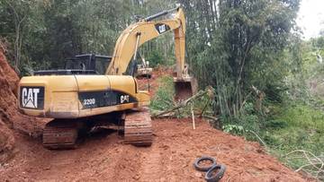 Satgas TMMD Kerinci Turunkan Alat Berat Percepat Jalan