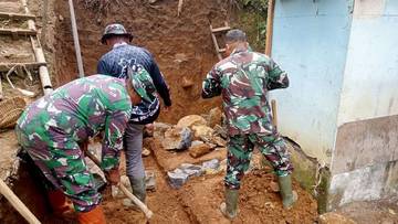 Satgas TMMD Kerinci Genjot Pembangunan MCK untuk Sanitasi