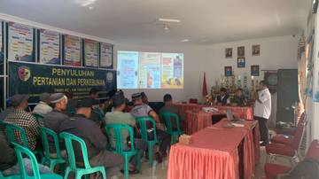 Satgas TMMD Ke-126 Kodim Kerinci Gelar Penyuluhan Pertanian