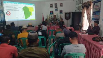 Satgas TMMD Kodim 0417/Kerinci Gelar Penyuluhan Lingkungan Hidup