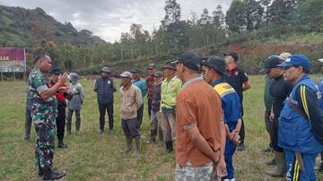 Dansatgas Tinjau Progres TMMD, Pembangunan Capai 60 Persen