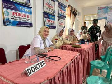 TMMD Kodim Kerinci Gencar Cegah Stunting 