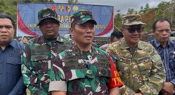 Danrem 042/Gapu Apresiasi Sinergi TMMD ke-126