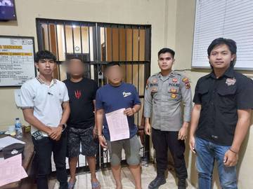Polres Kerinci Tahan Dua Tersangka Pengeroyokan Sungai Penuh