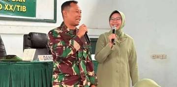 Dandim Kerinci Bangun Kebersamaan Prajurit, PNS, dan Persit