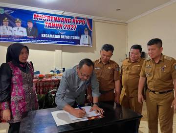 Wabup Murison Hadiri Musrenbang Kecamatan Depati Tujuh
