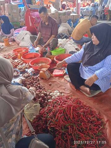 Harga Cabe Merah di Kerinci Mulai Turun