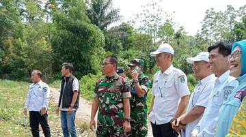 Tim Verifikator Kerinci Survei Lokasi Pembangunan Kantor KDMP