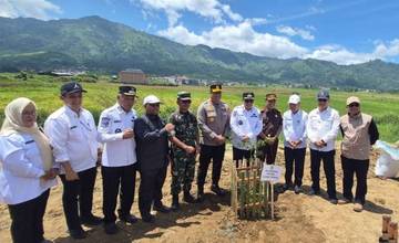 Pemkot Sungai Penuh Tanam Ribuan Pohon 