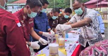 Kejari Sungai Penuh Musnahkan Barang Bukti 19 Perkara