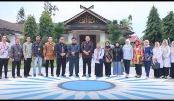 Bupati Merangin Teken MoU Retribusi Parkir dengan Perbankan