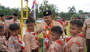 Ratusan Siswa MI Ikuti Perkemahan Menyambut Ramadhan