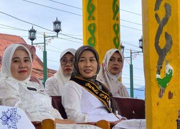Bunda PAUD Hadiri Simulasi Manasik Haji Murid TK
