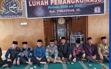 Sekda Sungai Penuh Hadiri Pengukuhan Ninik Mamak