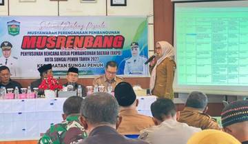 Musrenbang Kecamatan Sungai Penuh Bahas RKPD 2027