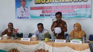 Pemerintah Kecamatan Pesisir Bukit Gelar Musrenbang 2026