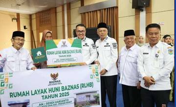 Pemkot Sungai Penuh–BAZNAS Bagikan 250 Paket Sembako
