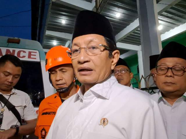 Menag: Santri Korban Runtuhan Ponpes Al-Khoziny Syahid